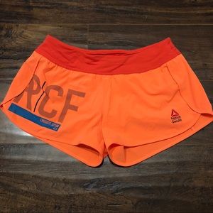 Women's REEBOK Crossfit Knit Woven Graphic Shorts